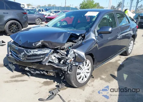 2013 Toyota Corolla Le из США, поврежденный, VIN 5YFBU4EE8DP122657